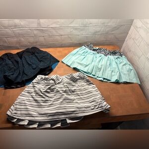 Lululemon Women's Skort Collection of 3 Size 6